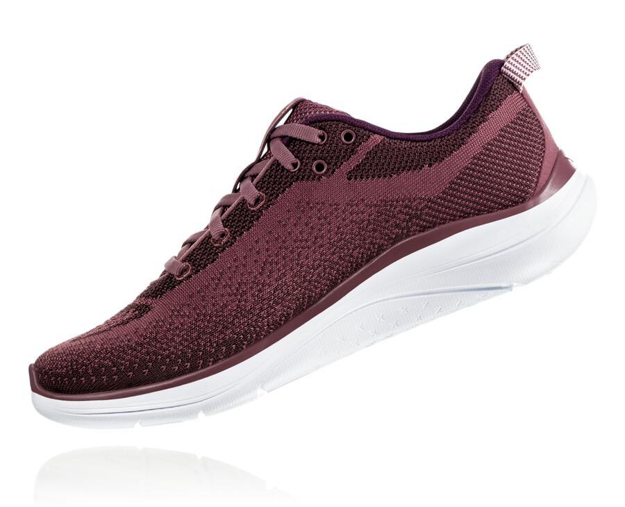 Tenis Hoka One One Feminino Marrom - Hupana Flow - 506-QVMCXI